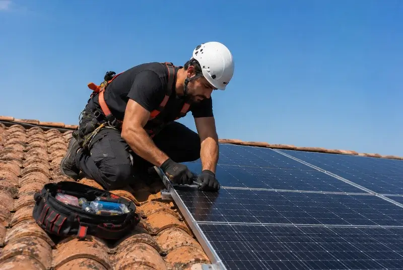 Maintenance et monitoring de panneaux solaires à Fabrègues