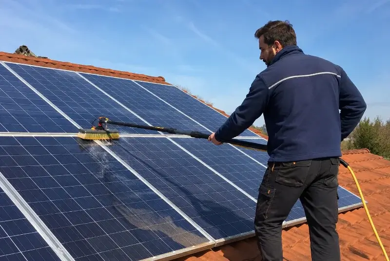 Nettoyage et entretien de panneaux solaires à Fabrègues